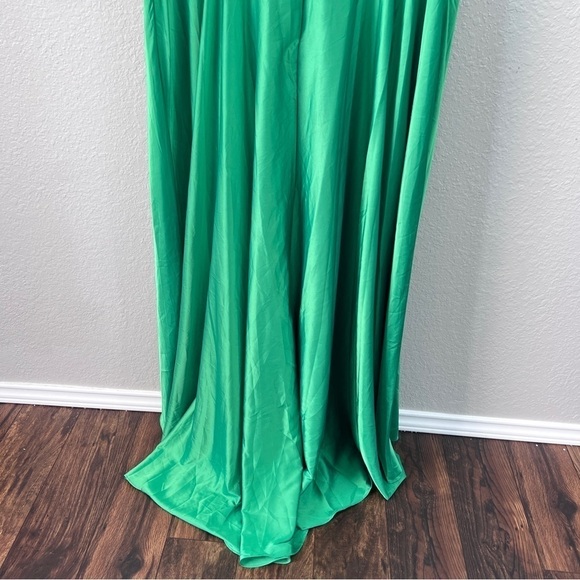 NEW $498 MAC DUGGAL 49577 FRONT TWIST KNOT SLEEVELESS HIGH LOW GOWN SIZE 22 - Picture 10 of 16